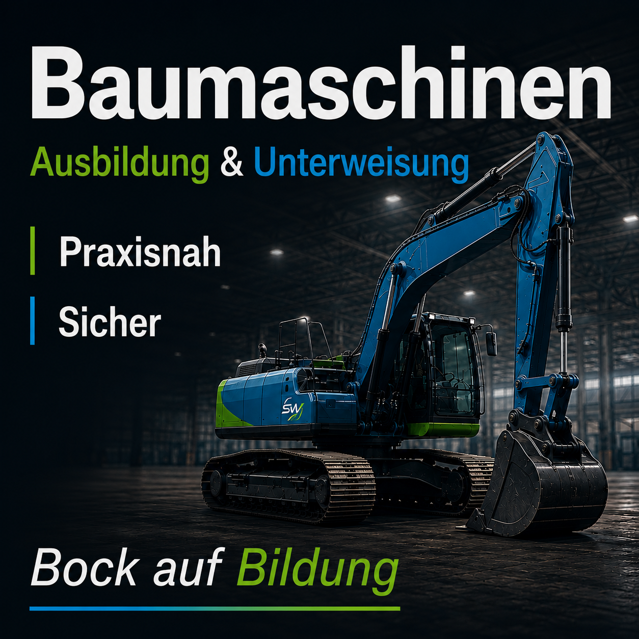 Baumaschinen-Ausbildung