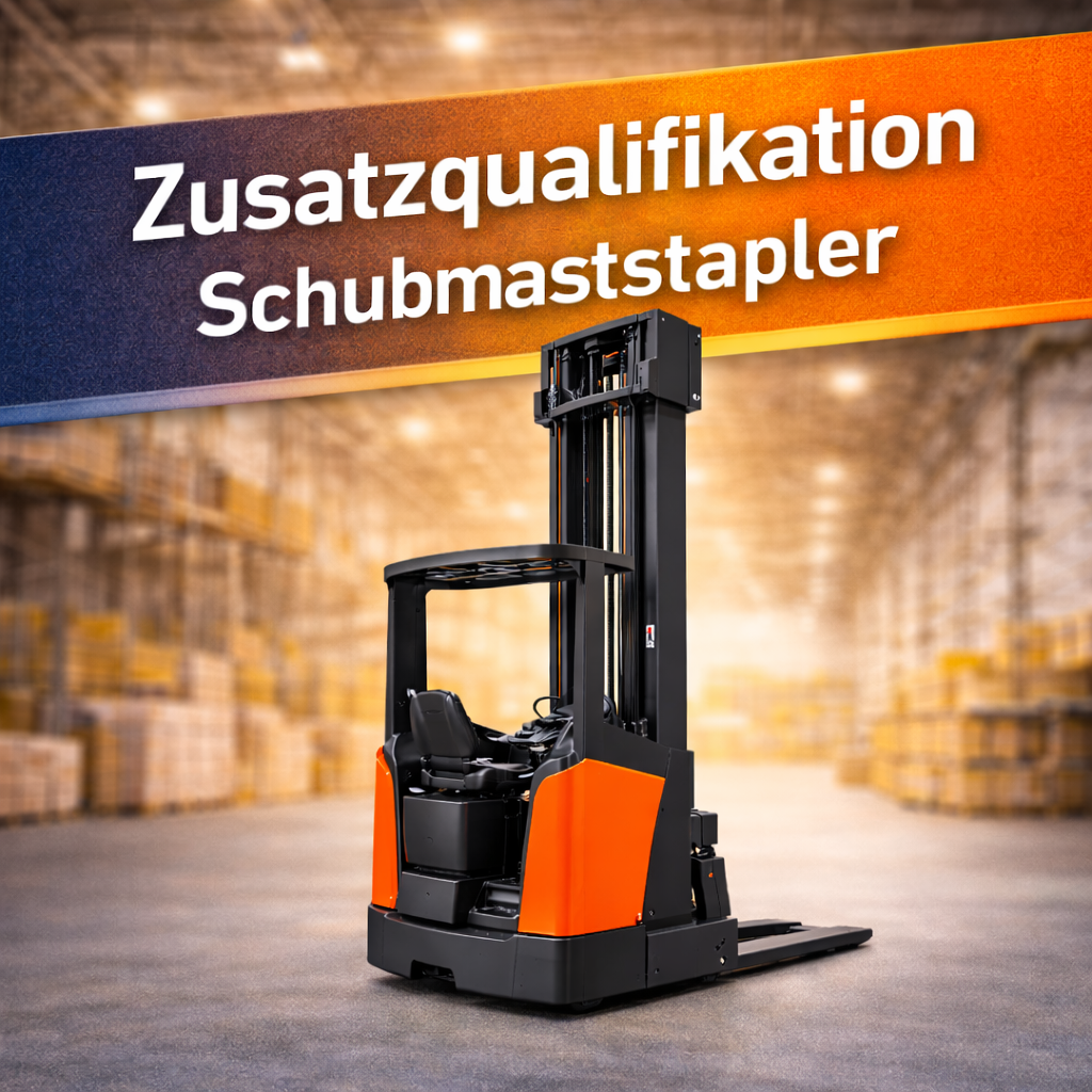 Schubmaststapler
